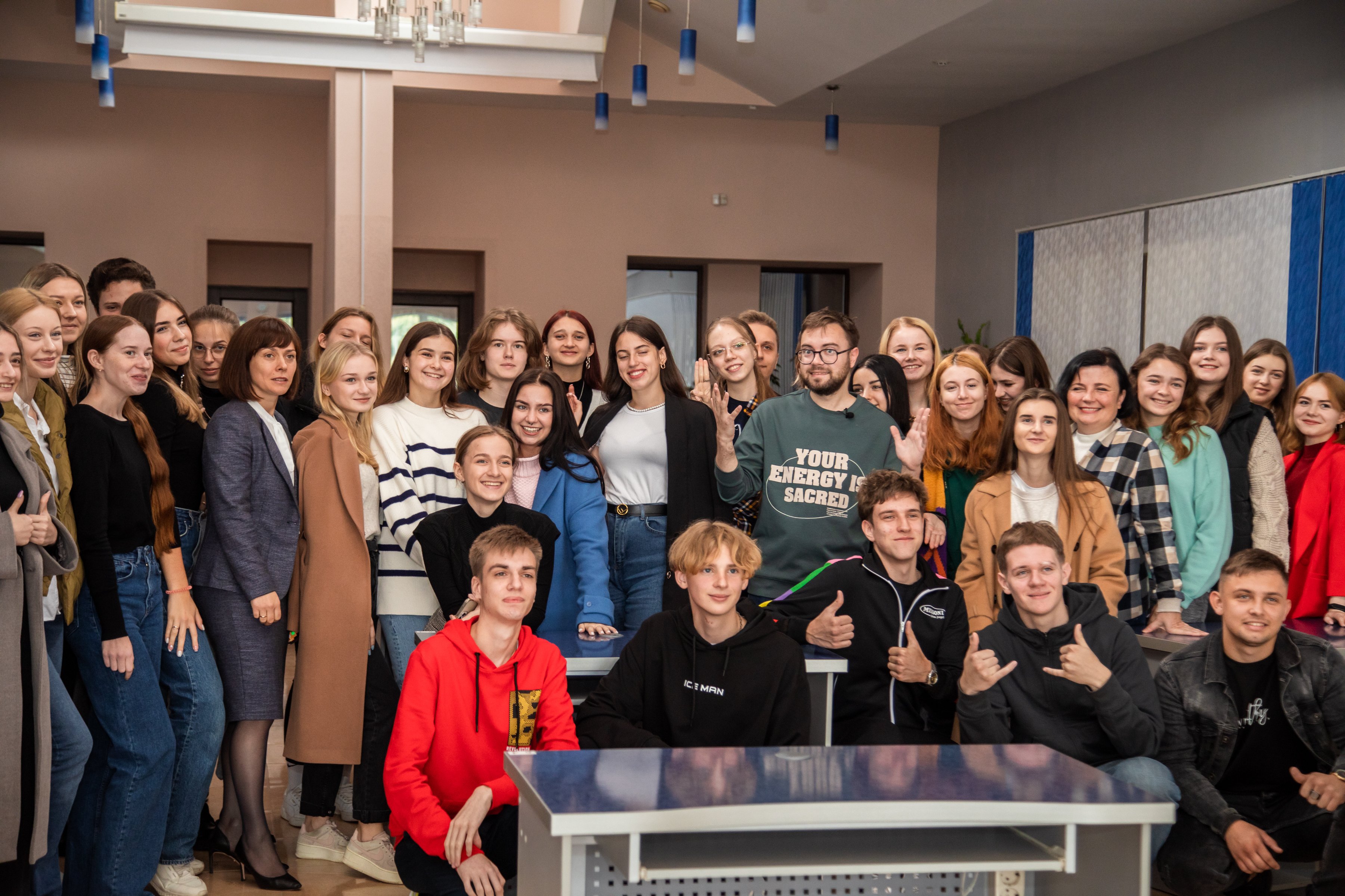 Зустріч студентів із журналістом-міжнародником Єгором Брайляном