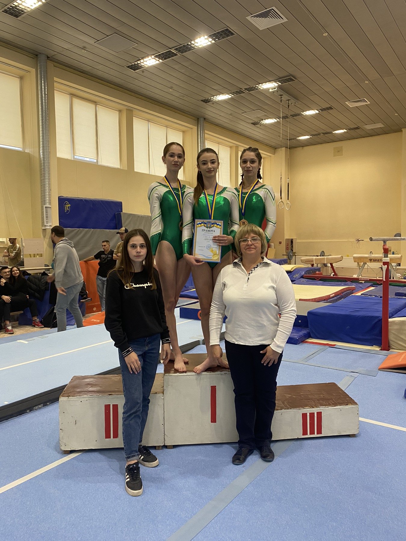 Бронзові нагороди на чемпіонаті України з спортивної гімнастики