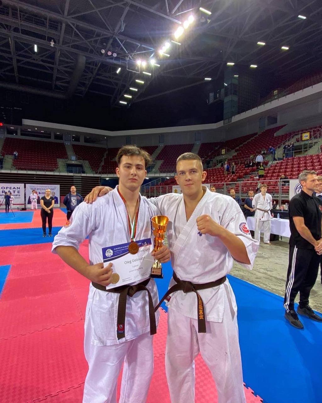 Бронза на чемпіонаті Європи з карате