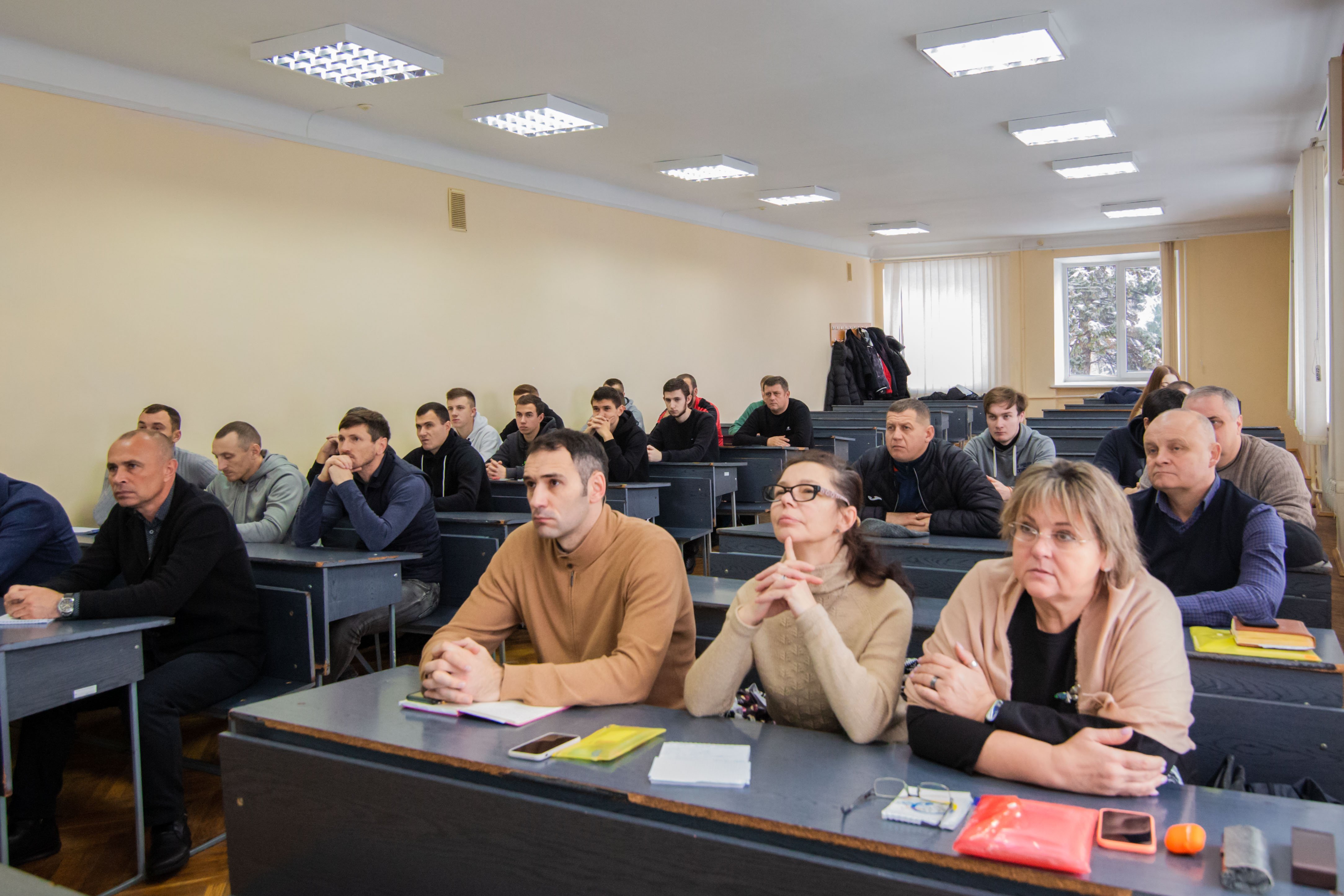 Відбулася лекція «Функції, завдання та роль наукових груп у сучасному футболі»
