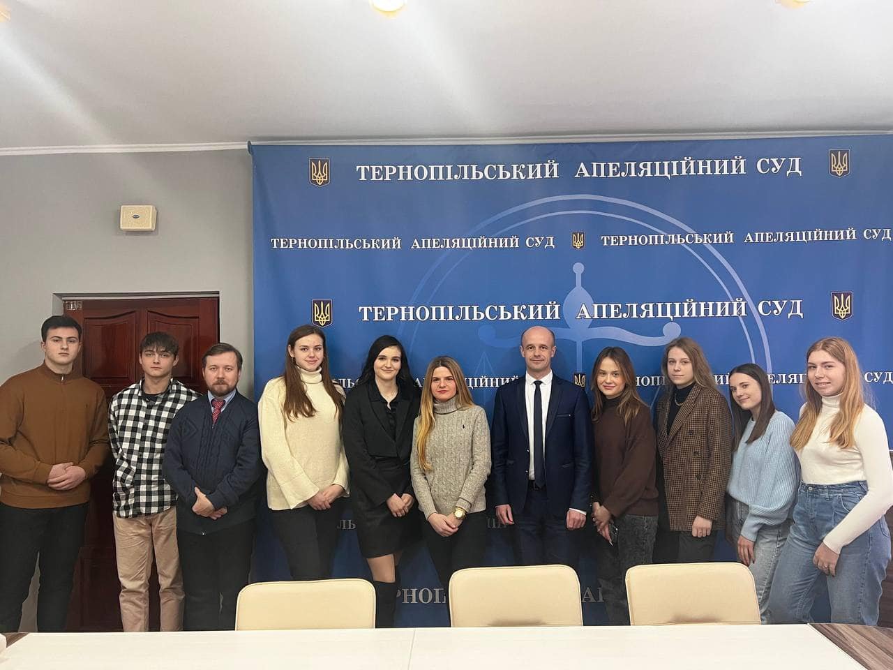 Студенти ЮФ зустрілися із керівником апарату Тернопільського апеляційного суду
