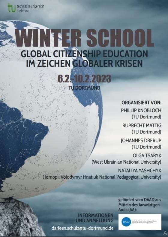 Зимова школа "Global citizenship education im Zeichen globaler Krisen"