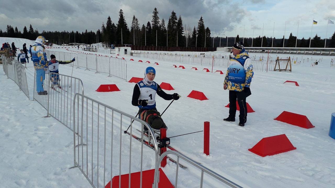 Бронза на чемпіонаті України з парабіатлону і лижних перегонів-2023