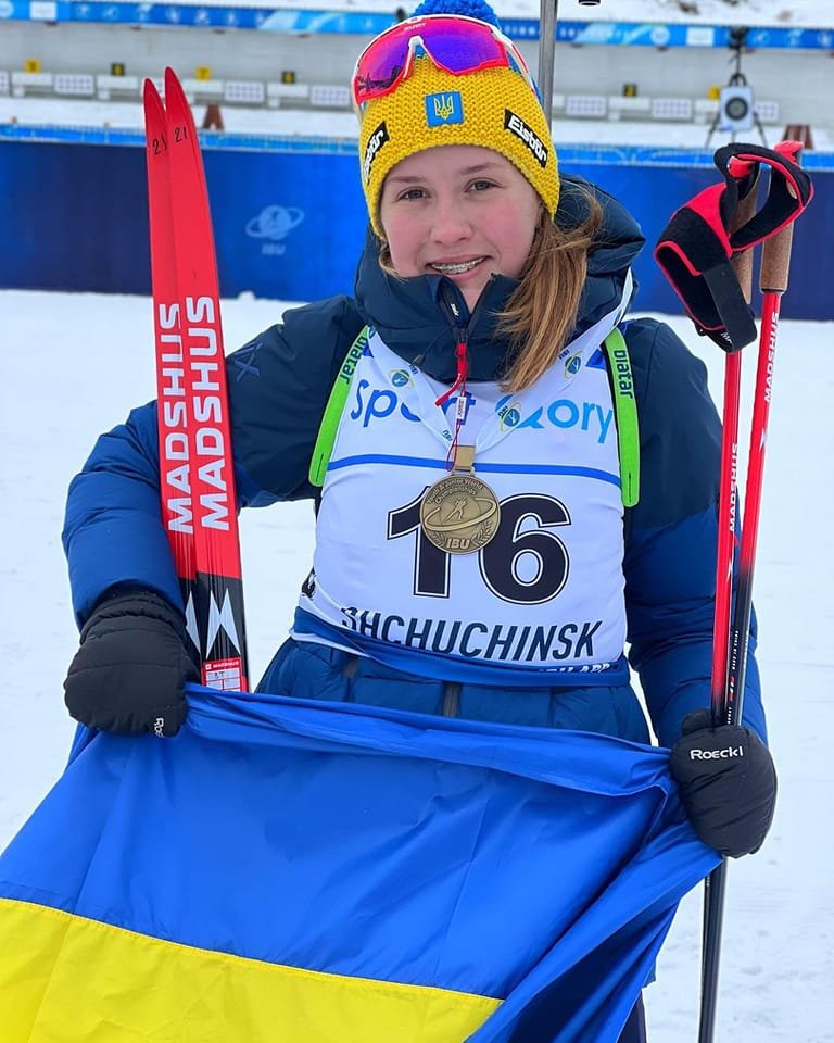 Бронза на Юніорському чемпіонаті світу з біатлону!