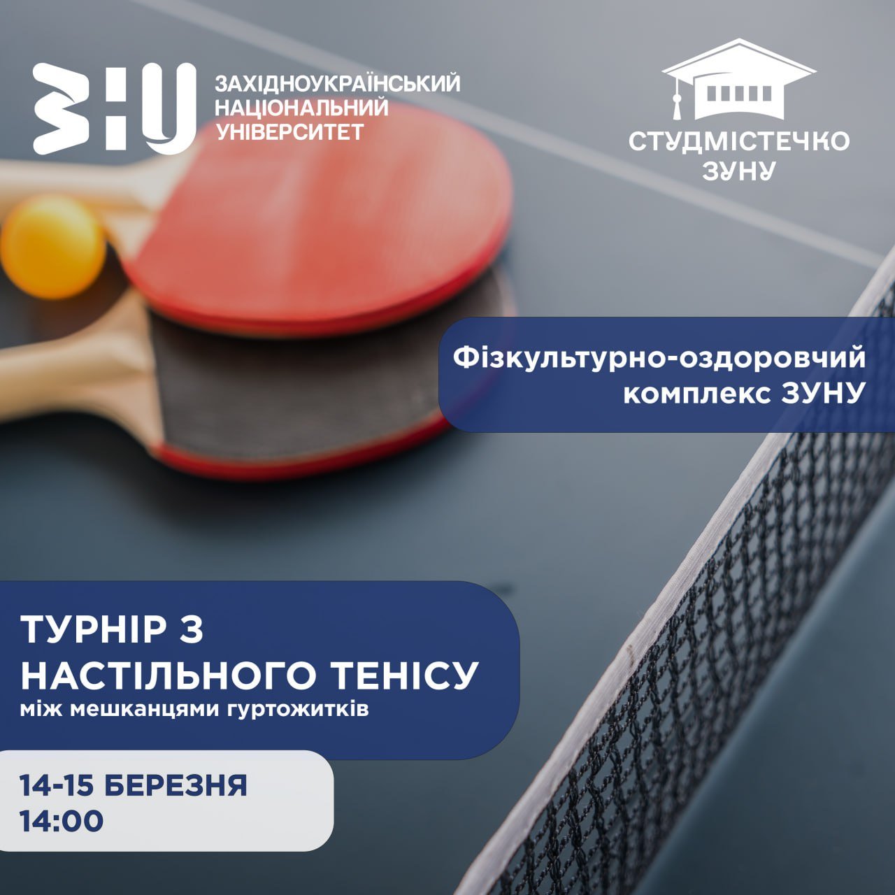 Турнір з настільного тенісу