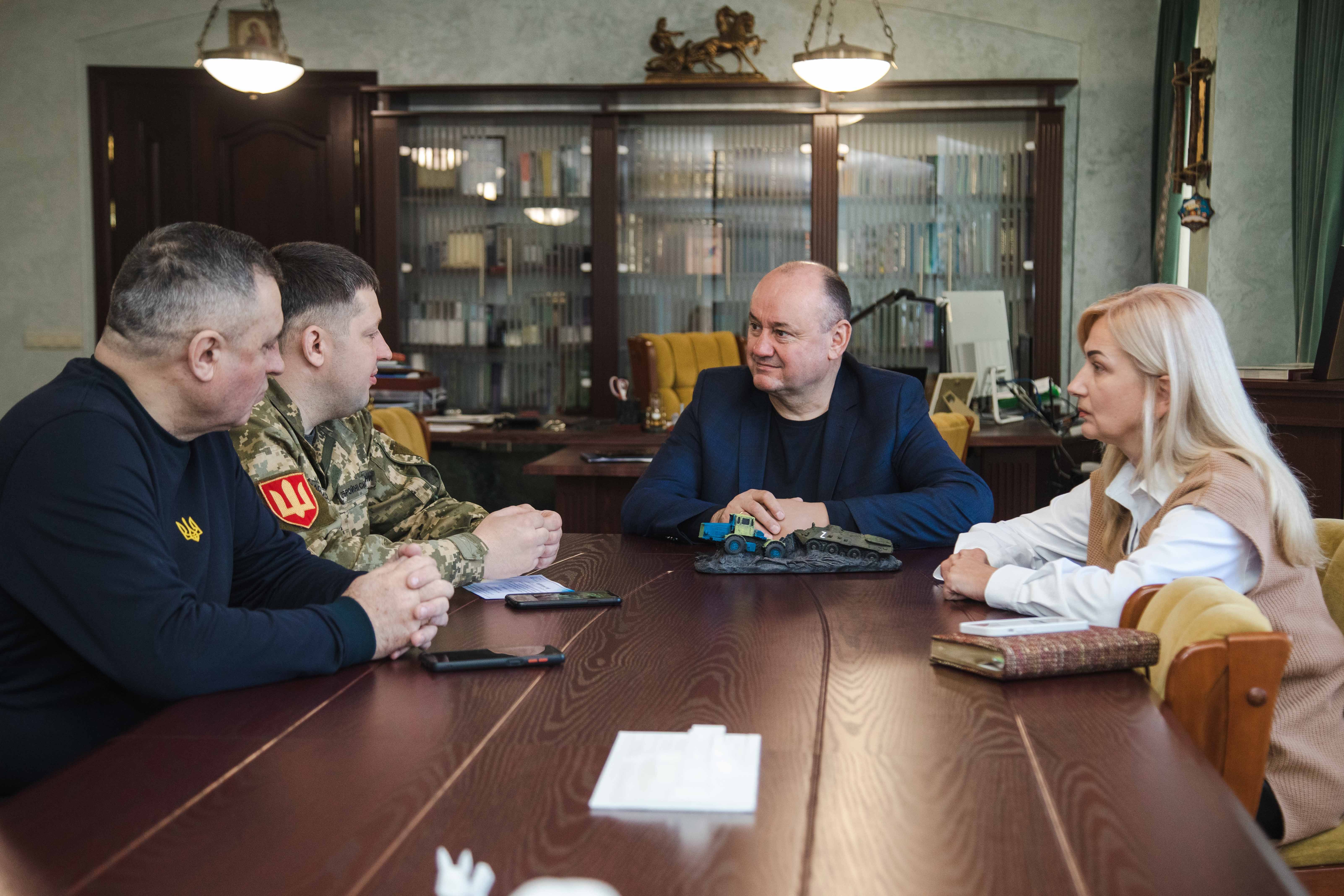Співпраця із ДНЗ «Тернопільський професійний коледж з посиленою військовою та фізичною підготовкою»