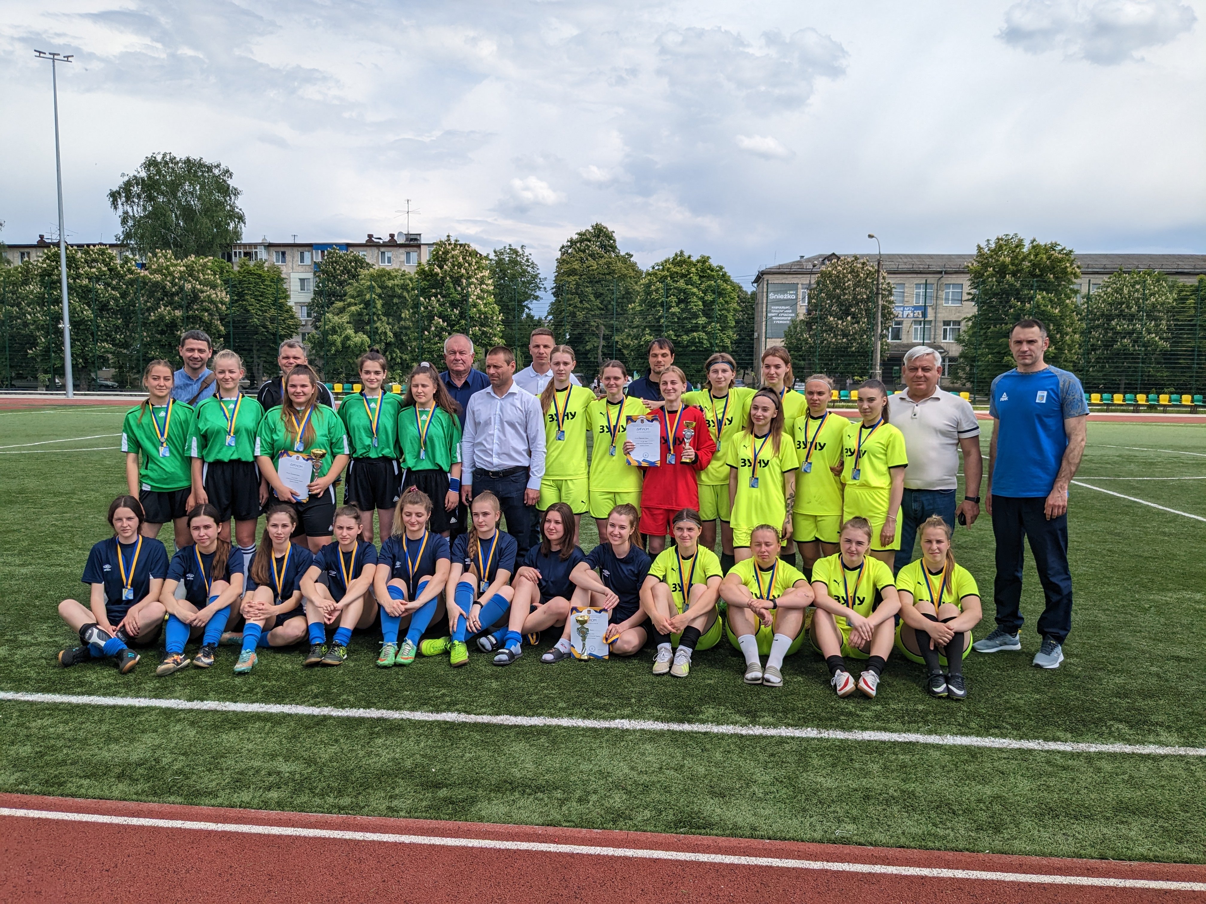 Срібло у фінальному етапі XVIII літньої Універсіади України з футболу серед жіночих команд