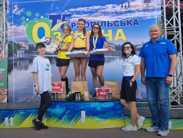 Студентка ЮФ – переможниця змагань із бігу «Тернопільська Озеряна-2023»