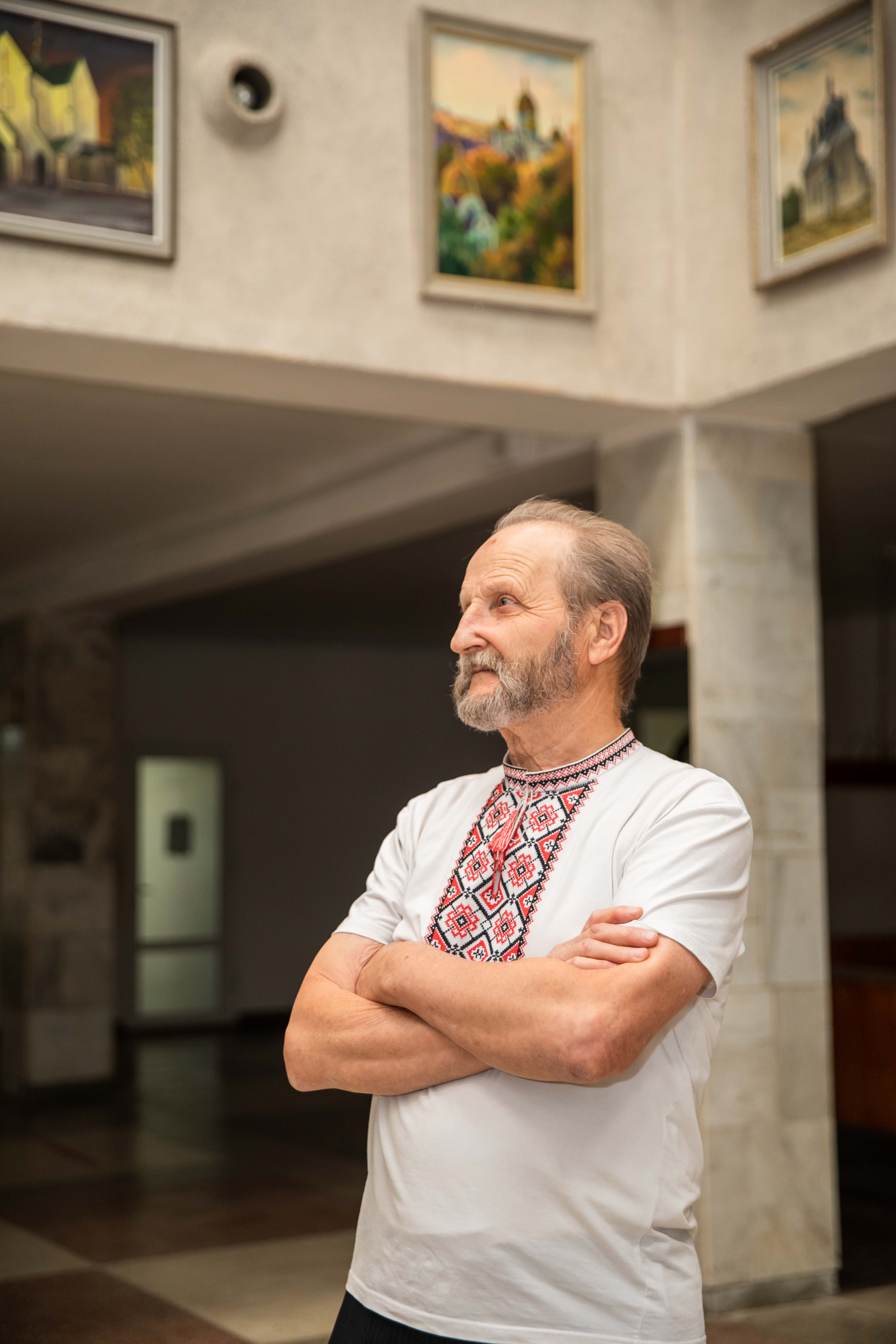 Відкриття виставки картин Михайла Дирбавки