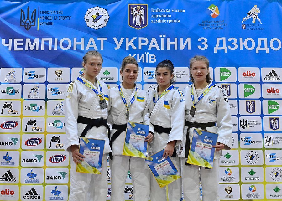 Срібло на чемпіонаті України з боротьби дзюдо