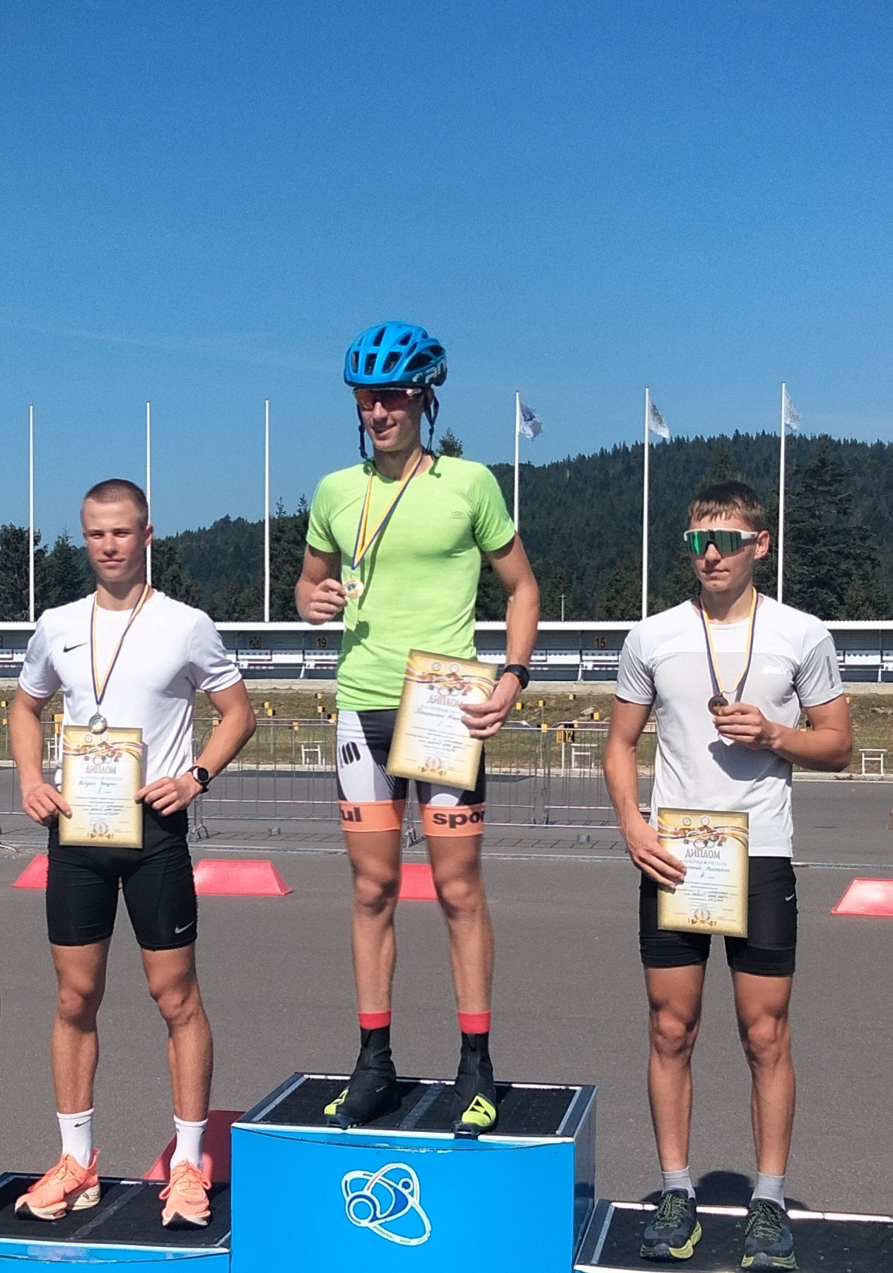 Золото та бронза на чемпіонаті України з лижних гонок