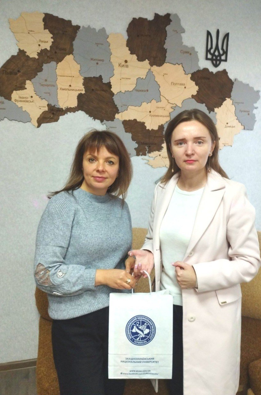 Зустріч із директором Тернопільського класичного ліцею Оксаною Бойцун