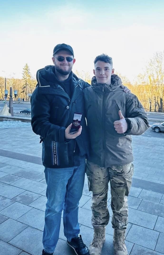 Студент ФФО отримав відзнаку «Волонтерська доблесть»