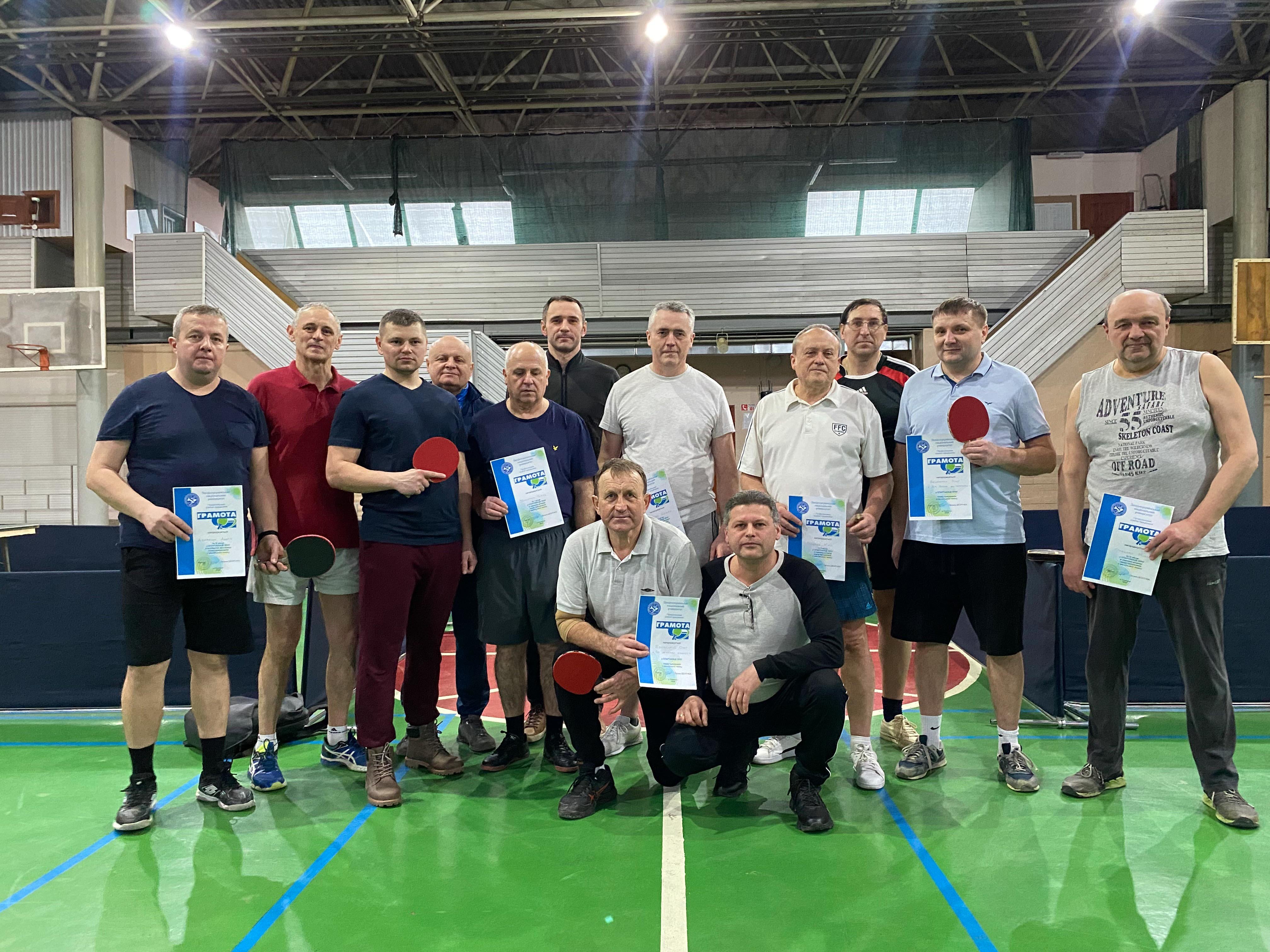 Першість ЗУНУ з настільного тенісу
