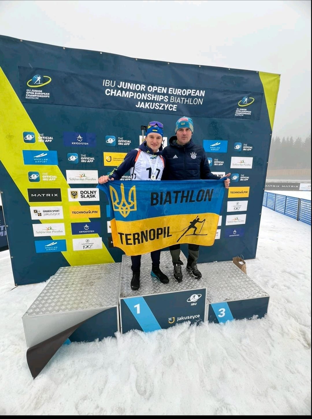 Срібло на юніорському чемпіонаті Європи з біатлону