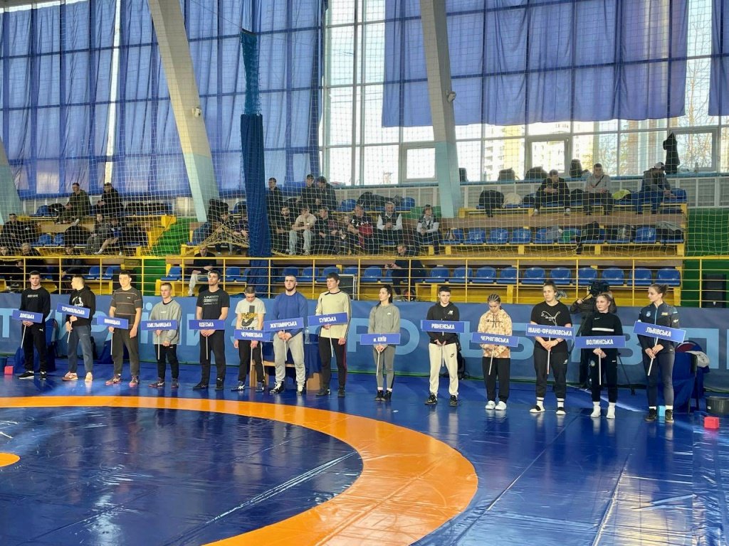 Чемпіонат України з вільної боротьби!