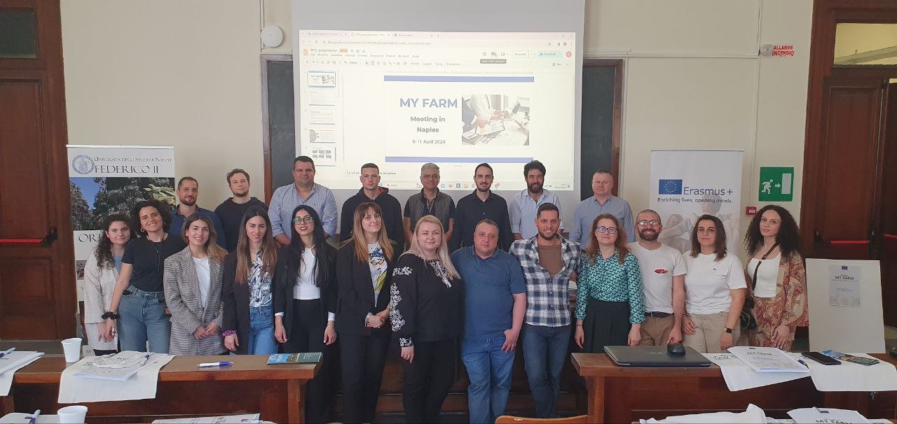 Команда ЗУНУ бере участь у міжнародному проєкті Еразмус+ "MY FARM"