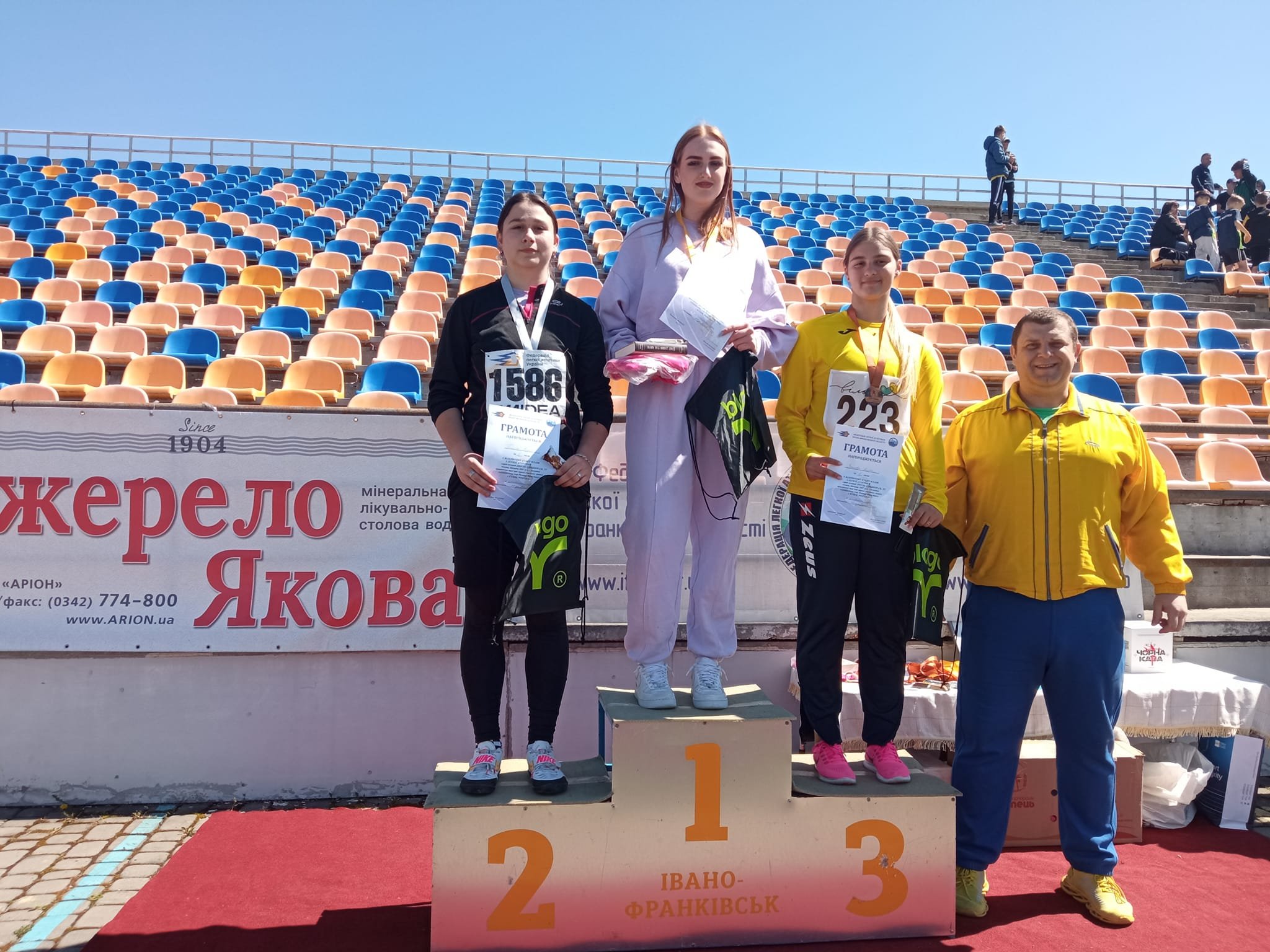 Срібло на Кубку ФЛАІФ з легкої атлетики!