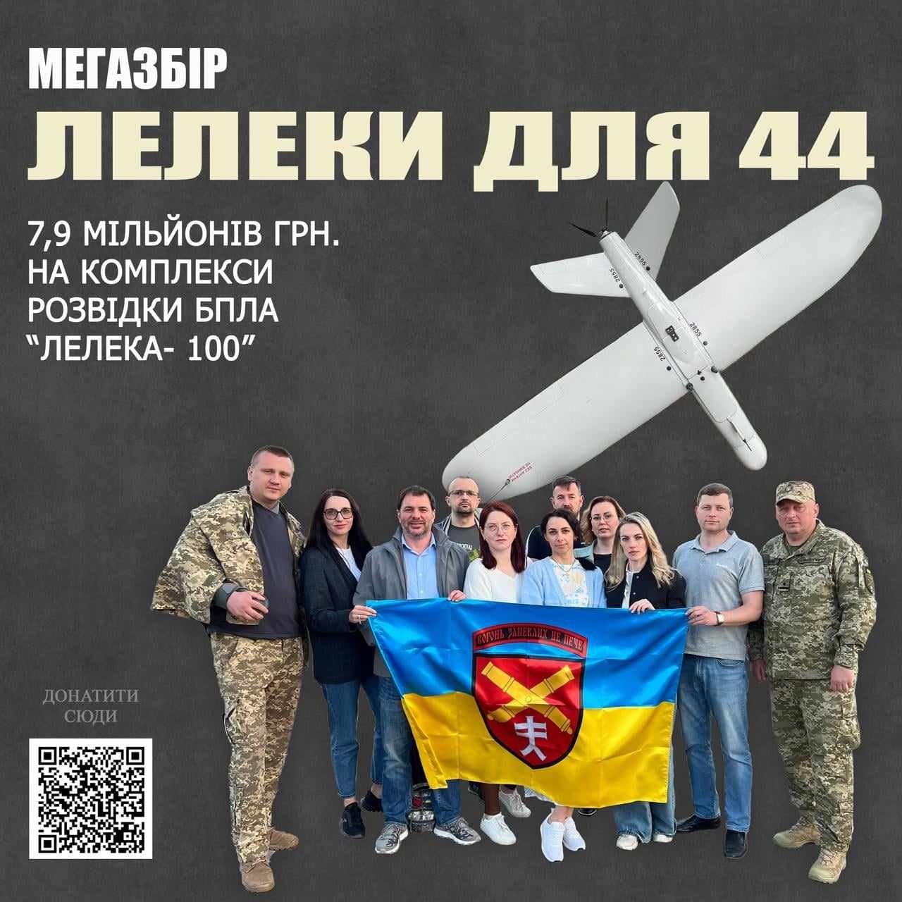 Збір на комплекс розвідки БПЛА «Лелека-100»