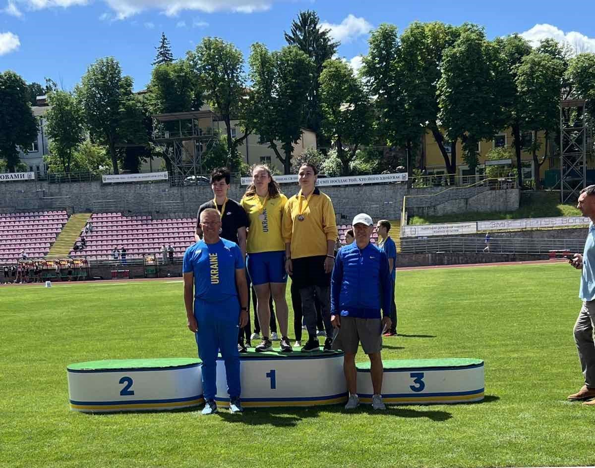 Бронза на командному чемпіонаті України з легкої атлетики
