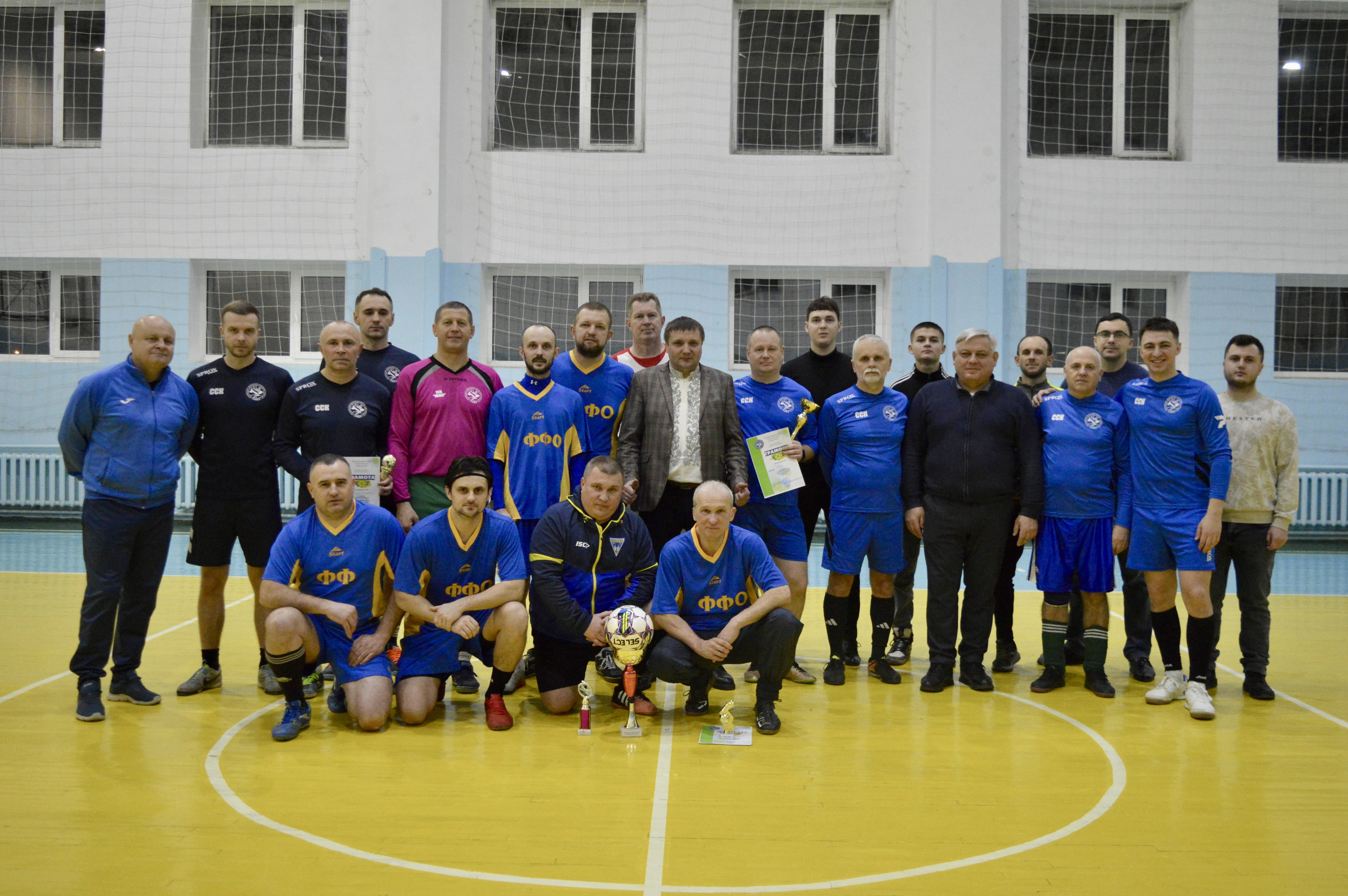 Результати змагань з футзалу серед працівників ЗУНУ