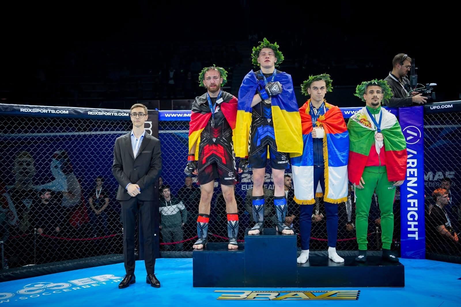 Студент ЗУНУ виборов золото на Чемпіонаті Європи зі змішаних єдиноборств ММА.