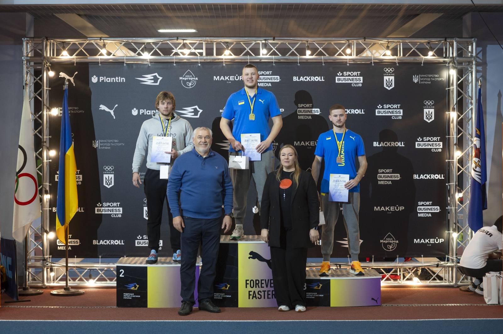 Перемога на Чемпіонаті України з легкої атлетики серед дорослих та молоді в приміщенні