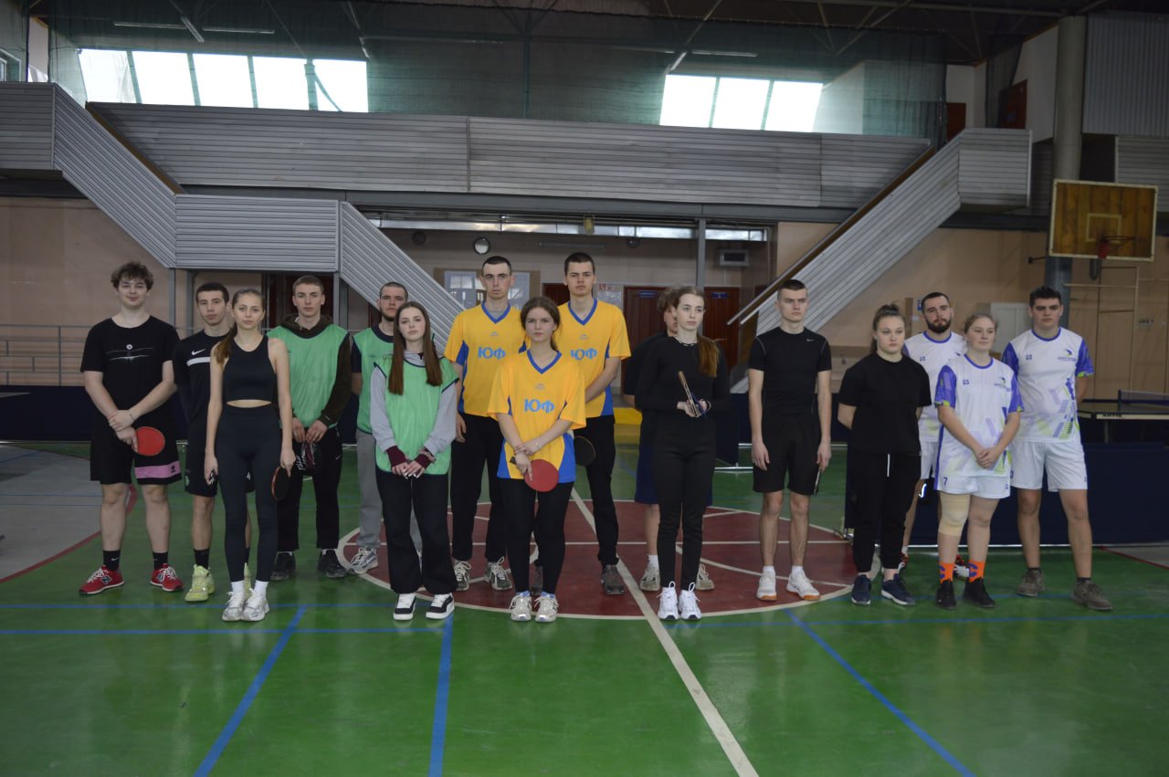 Спартакіада ЗУНУ з настільного тенісу