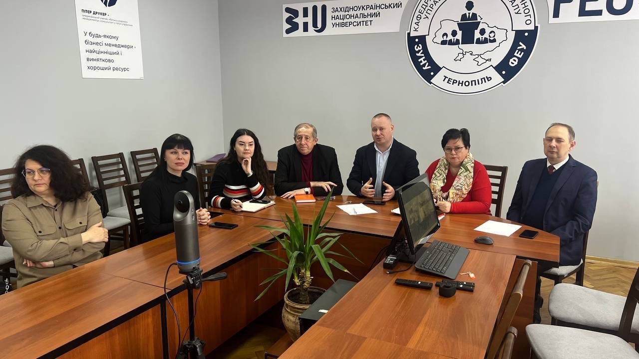 Робоча зустріч щодо внутрішньої академічної мобільності в межах співпраці між ЗУНУ та ХНЕУ ім. С. Кузнеця