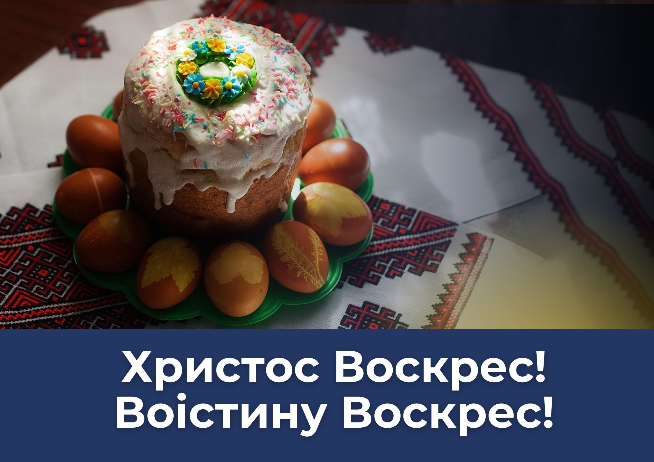 Вітання голови Вченої ради ЗУНУ Андрія Крисоватого із Великоднем!