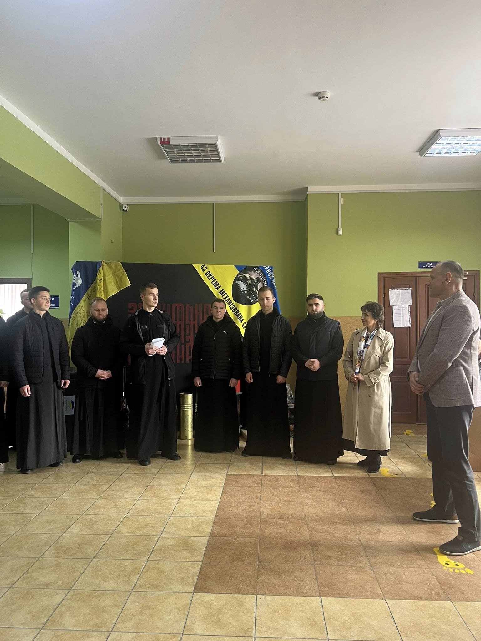 Дружній візит магістрів-семінаристів Тернопільської Богословської Академії імені Патріарха Йосифа Сліпого