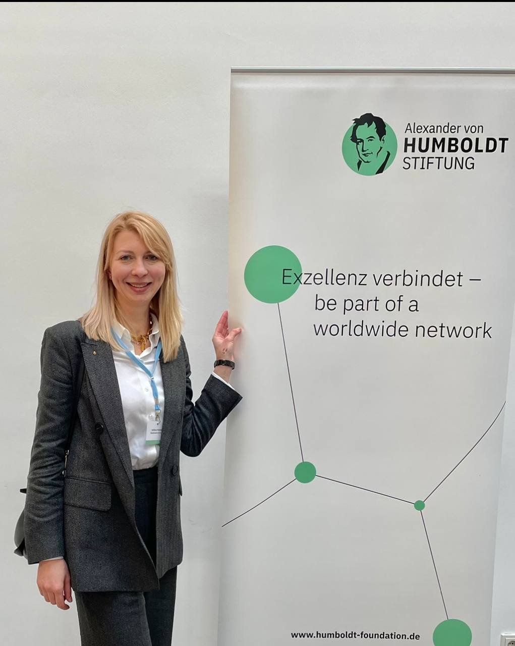 Викладачка ЗУНУ — стипендіатка престижної програми Alexander von Humboldt Foundation!