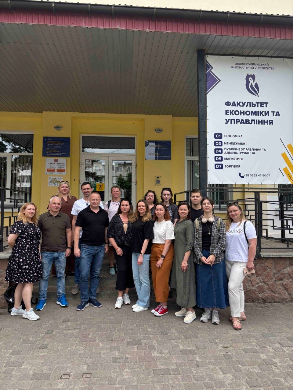 Візит викладачів кафедри підприємництва та маркетингу ІФНТУНГ до Західноукраїнського національного університету