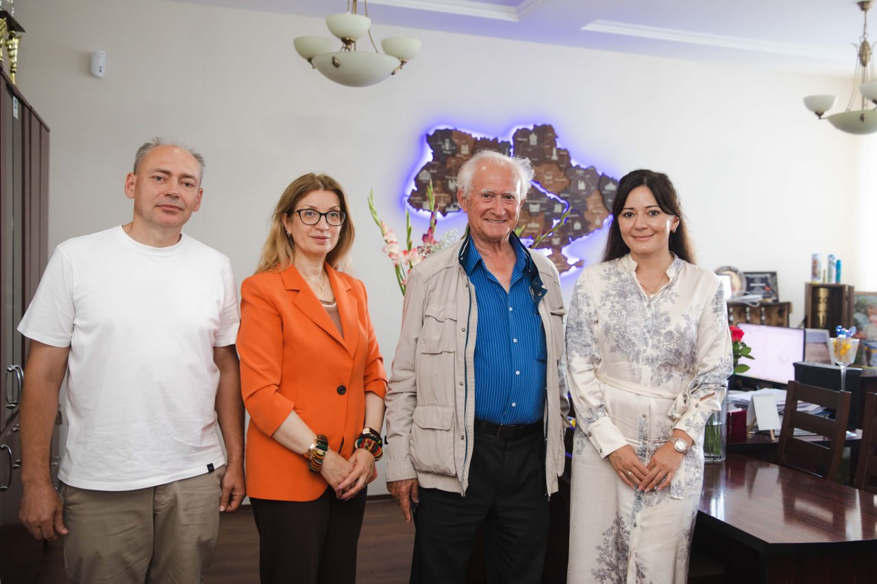 Візит віцепрезидента Світового конгресу українців у Південній Америці Вітторіо Сиротюка до Західноукраїнського національного університету