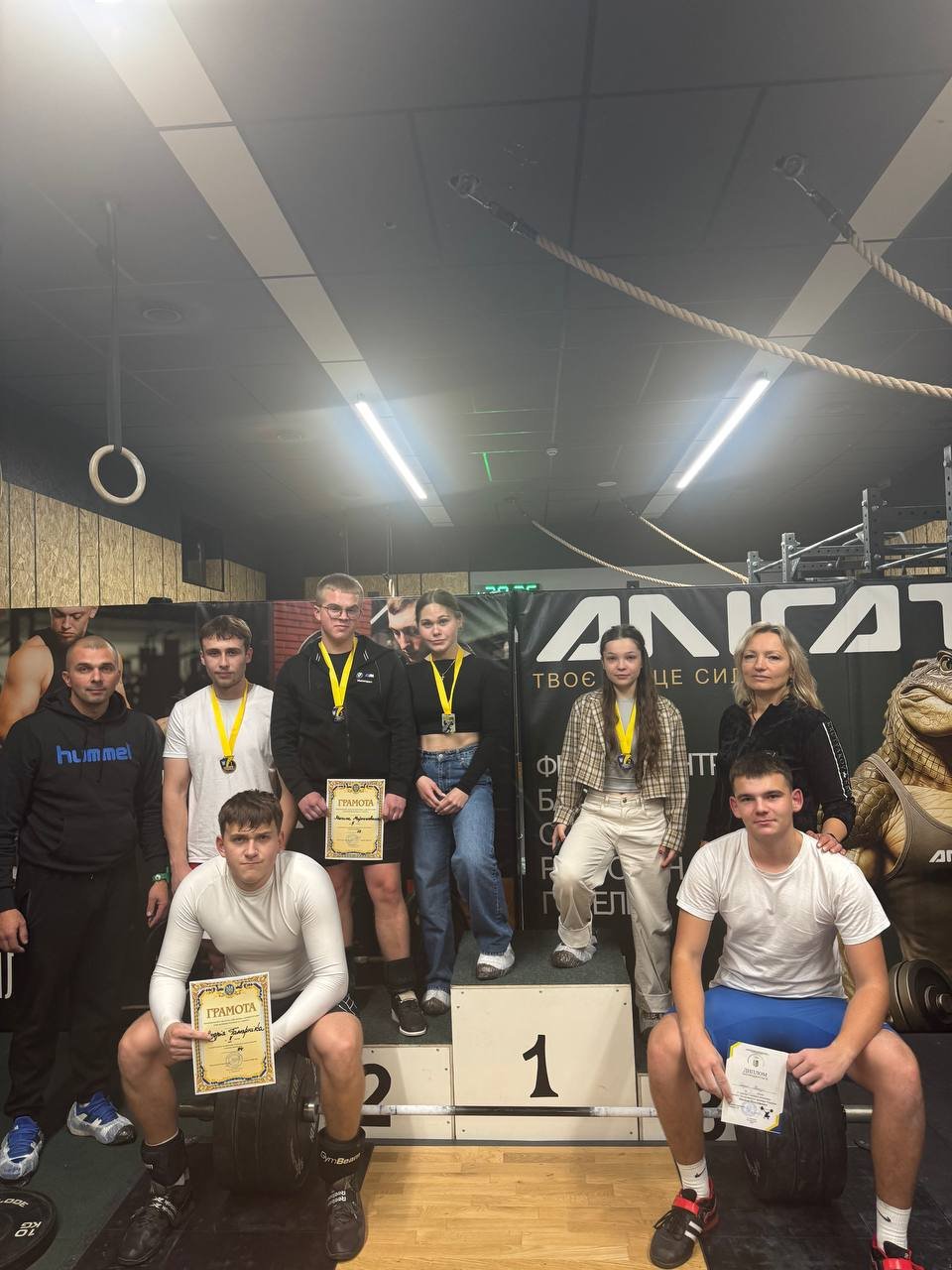 Спортсмени ЗУНУ взяли участь у Чемпіонаті Тернопільської області з важкої атлетики
