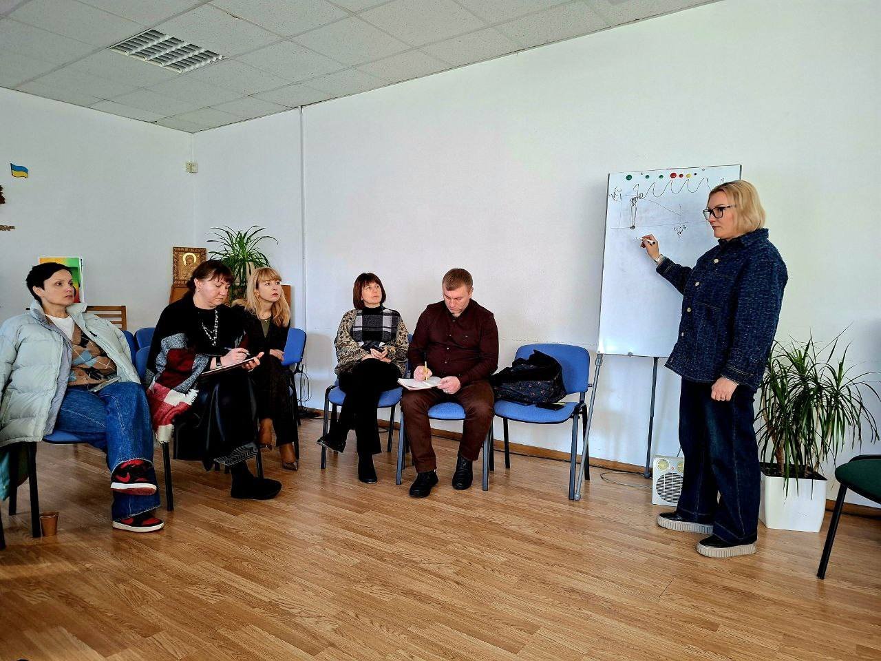 У ЗУНУ відбулася зустріч, присвячена підтримці людей у стані горювання та втрати
