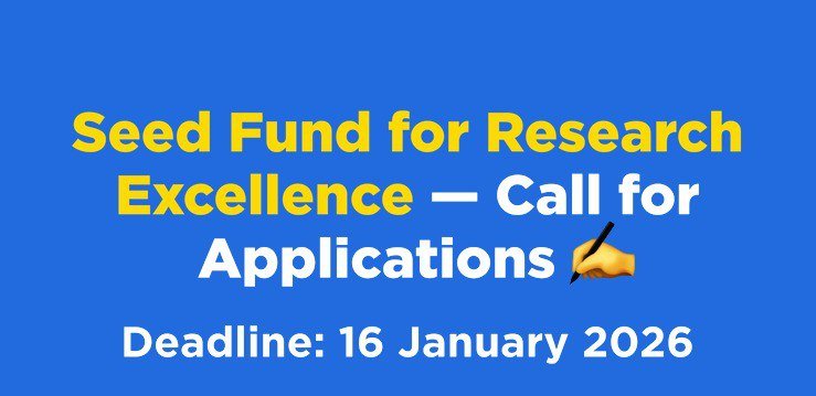 Розширення можливостей українських дослідників: відкрито грант Seed Fund for Research Excellence
