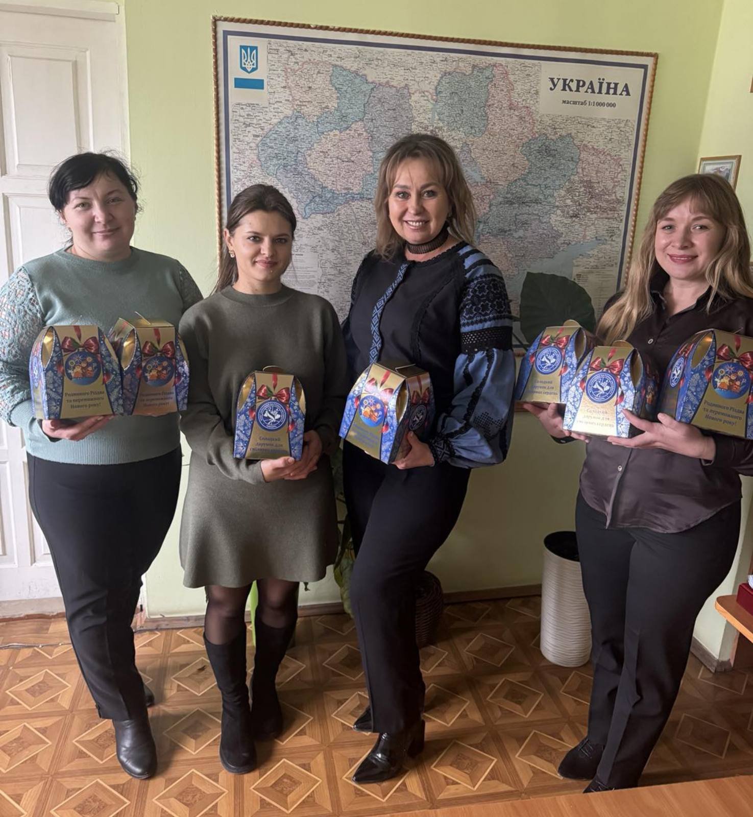 Колектив ННЦВІМ ЗУНУ привітав захисників України та їхні родини зі святом Святого Миколая