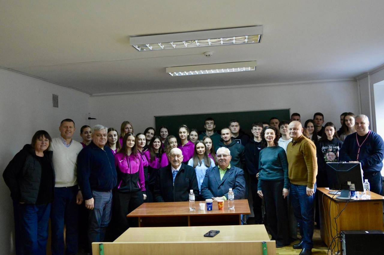 Гостьова лекція «Шлях до Олімпу та майбутнє фізичної культури і спорту: сучасні тенденції, виклики та вектори розвитку» від заслуженого майстра спорту Сергія Кушнірюка