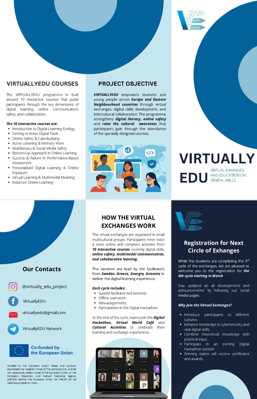Оголошується набір студентів на участь у міжнародній програмі VIRTUALLYEDU Virtual Exchanges