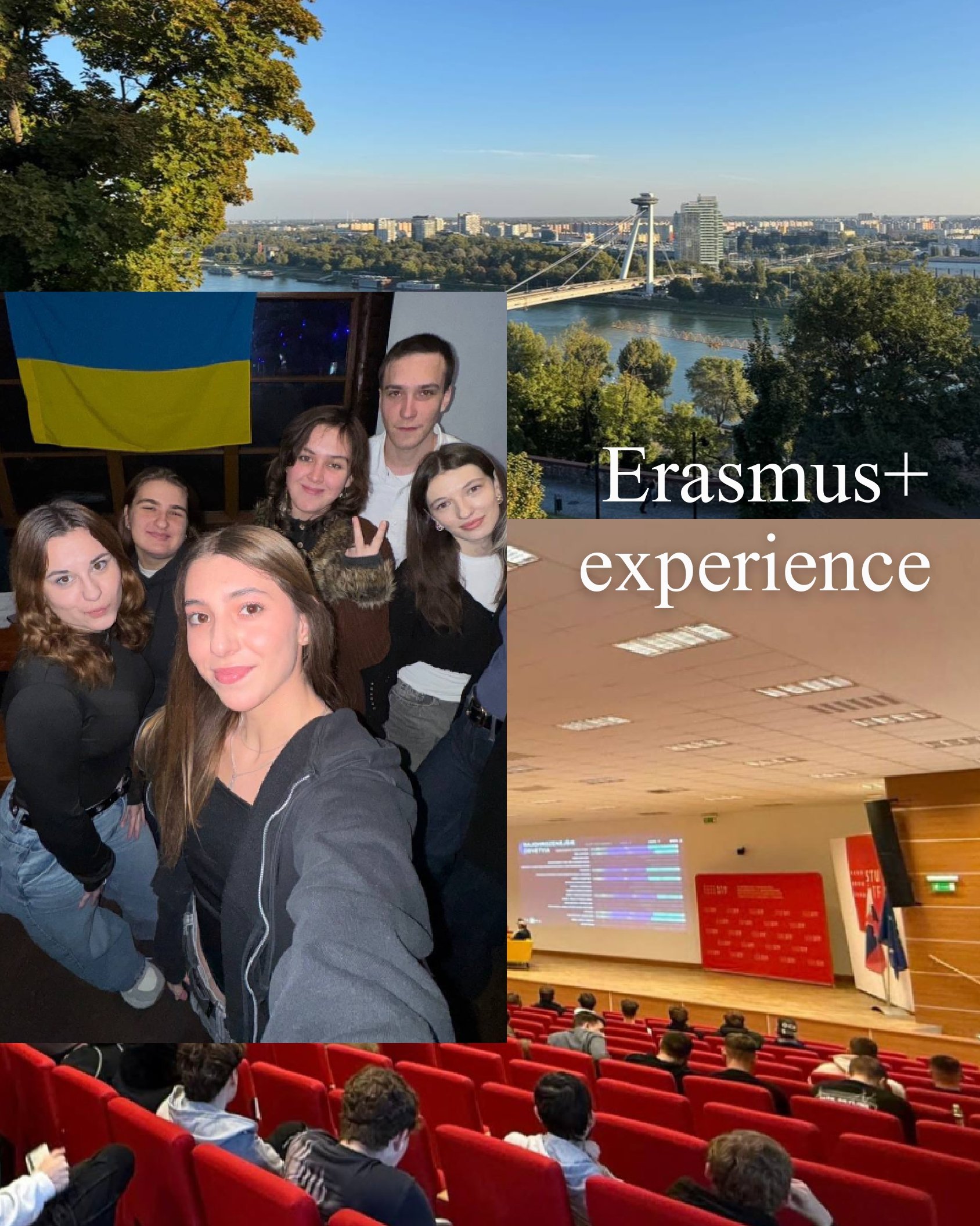 Відгук студентки Вероніки Рак про семестрове навчання за програмою Erasmus+ в Словацькому технічному університеті в Братиславі