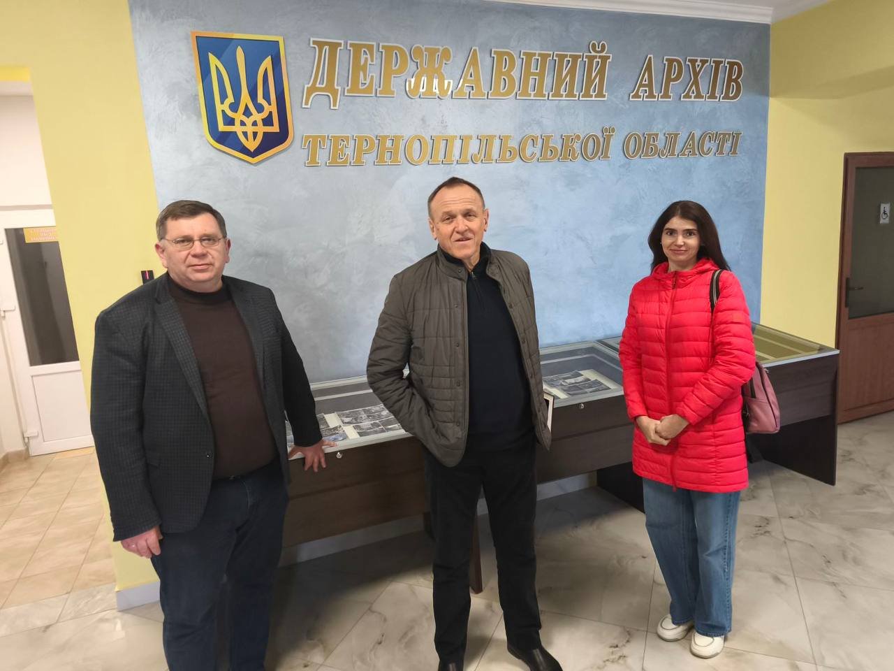 Робочий візит працівників бібліотеки ім. Л. Каніщенка ЗУНУ до Державного архіву Тернопільської області