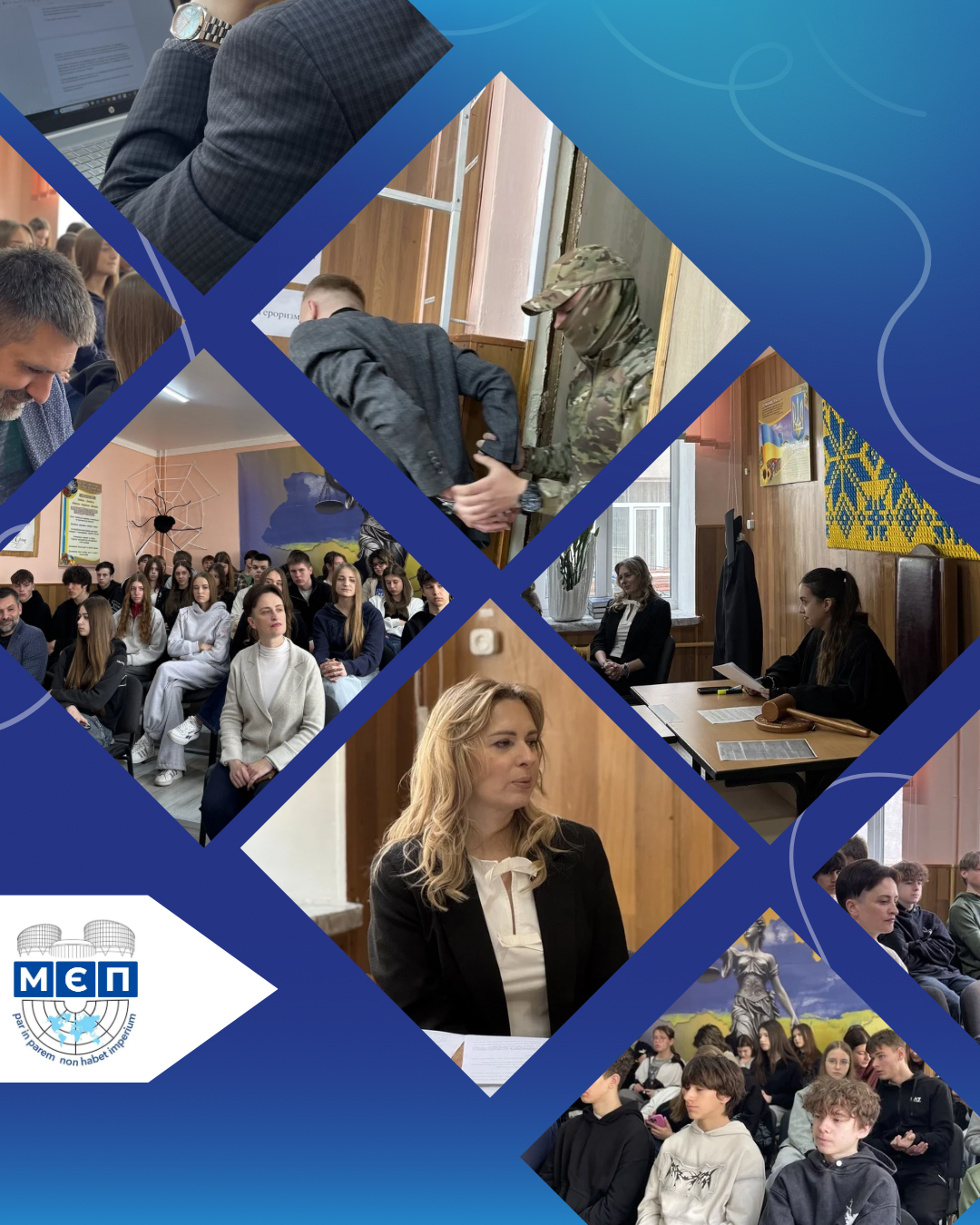 Студенти та викладачі ЮФ ЗУНУ провели модельоване судове засідання для школярів