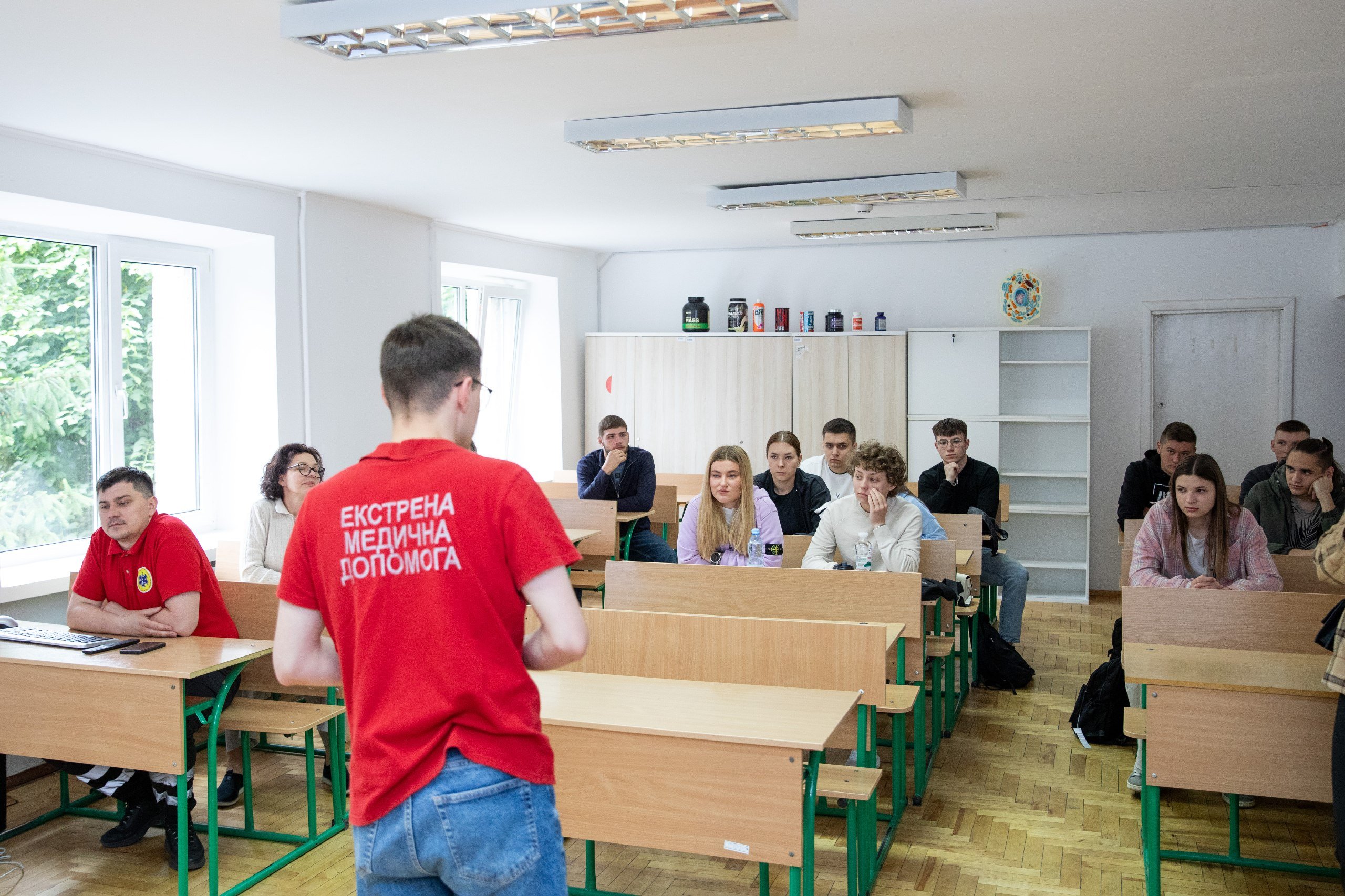 Практичний тренінг з надання домедичної допомоги