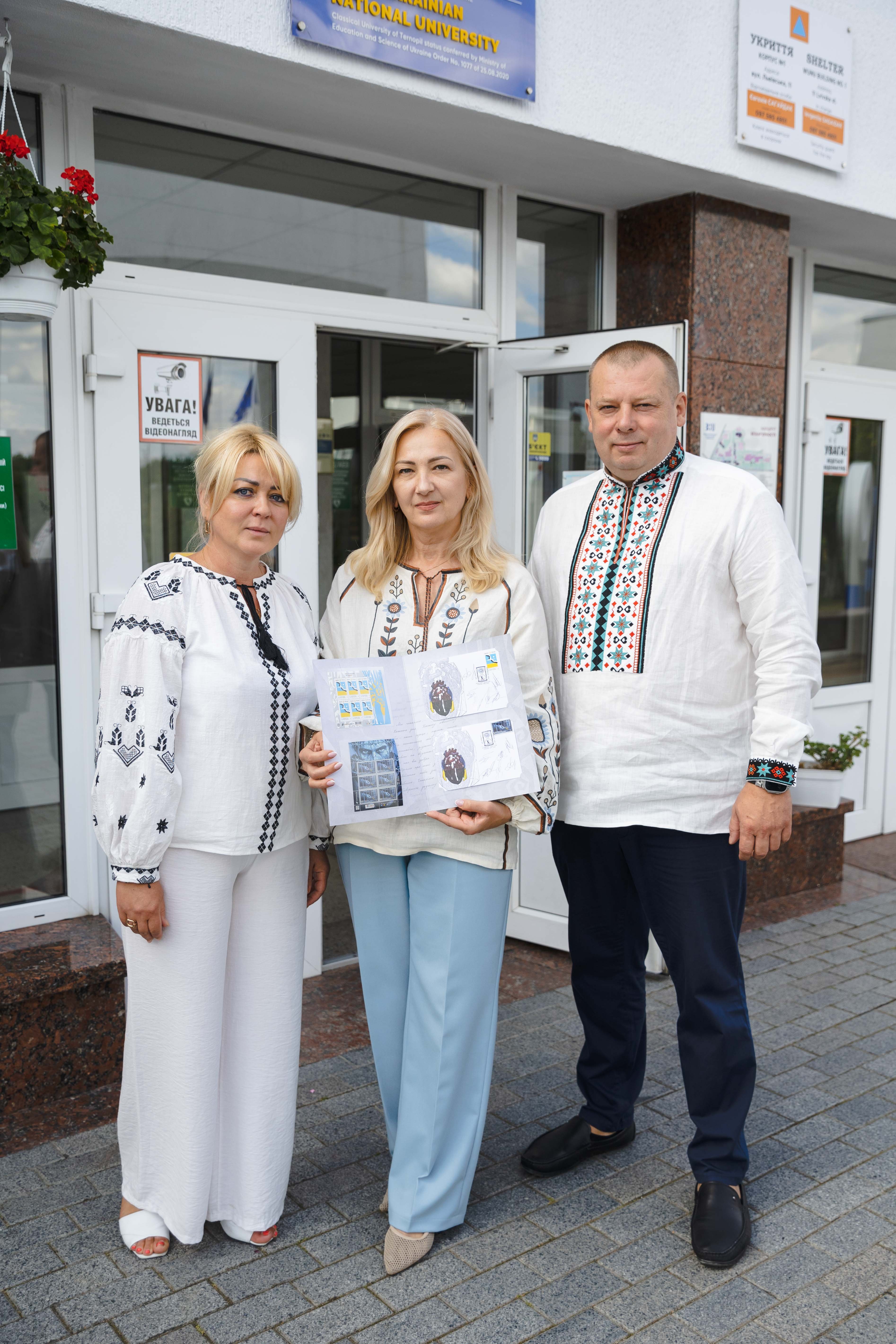 Погашена марка «Лелека. Воля» передана ЗУНУ
